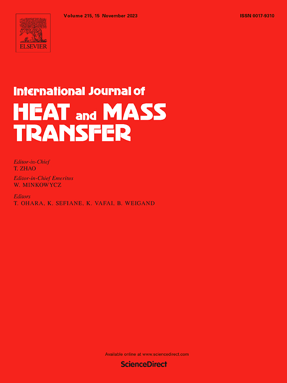 Go to journal home page - International Journal of Heat and Mass Transfer